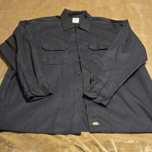 Dickies Men's Dark Blue Shirt Jacket